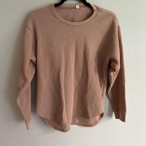 Uniqlo Waffle Shirt Small